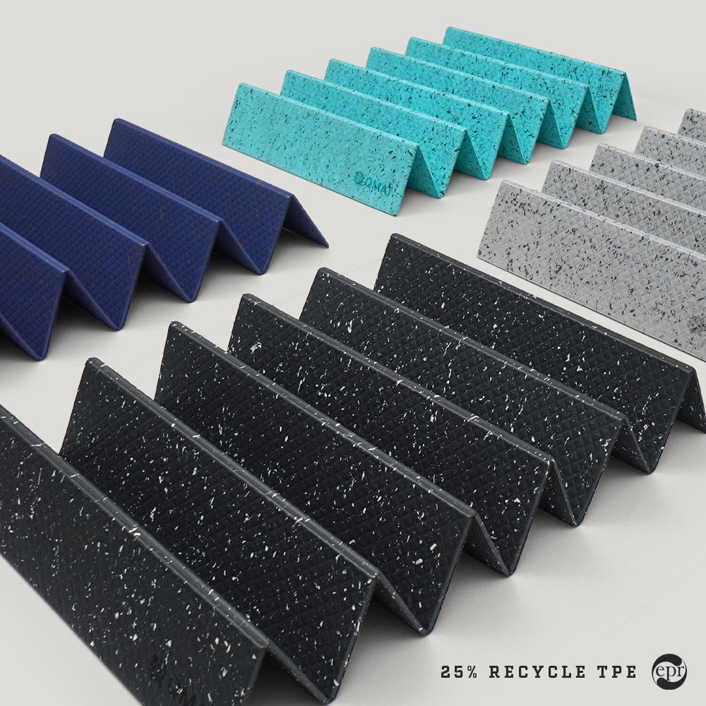 6mm折疊瑜珈墊 -  25%塑膠回收再製
